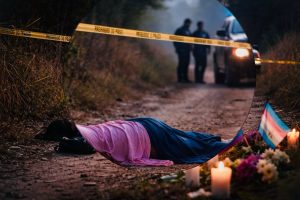 Crimen de odio en Edomex hallan a una persona maniatada y con ropa femenina en un camino rural.