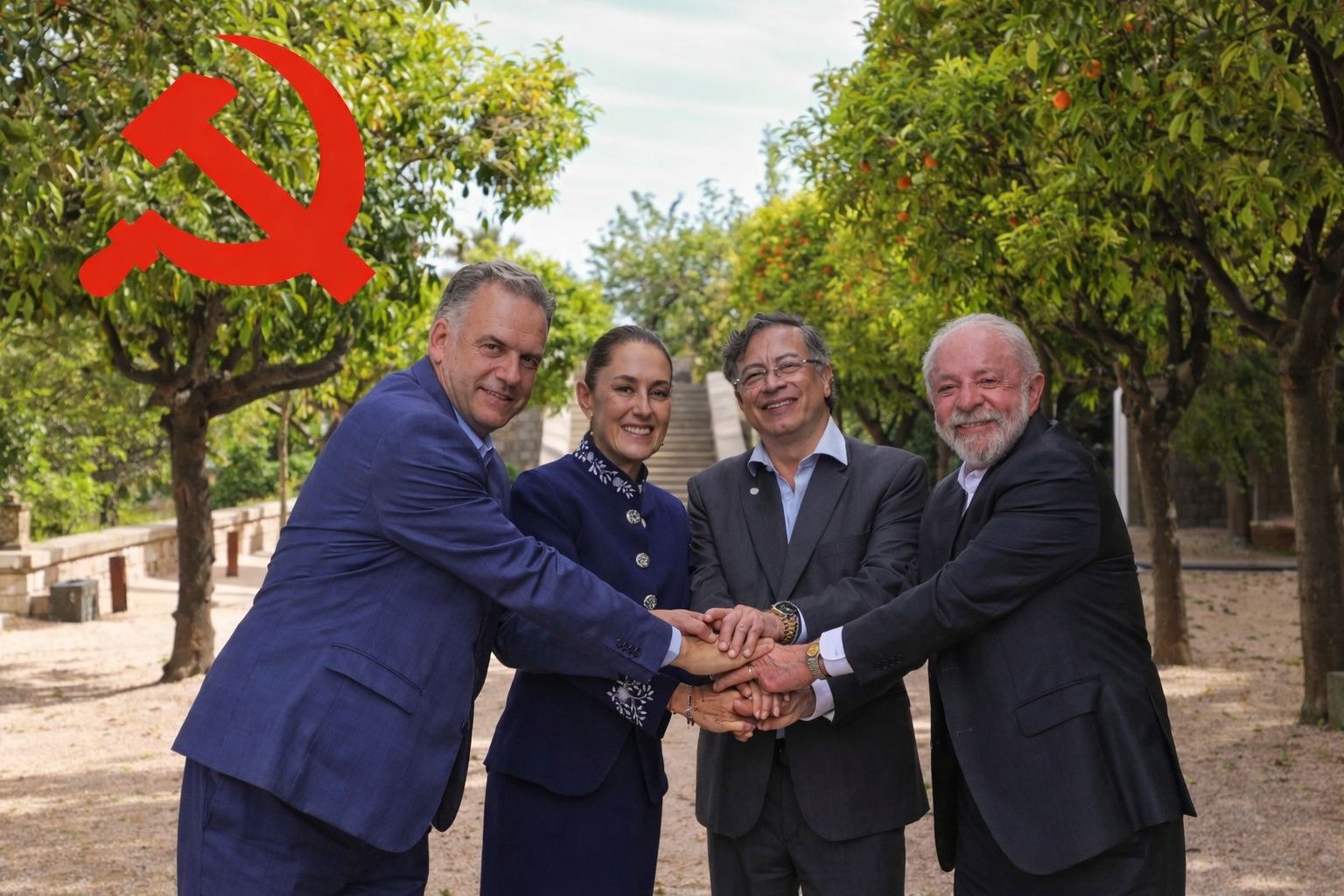 Sheinbaum entra al tablero global: Barcelona se planta contra la guerra, la ultraderecha y el caos mundial