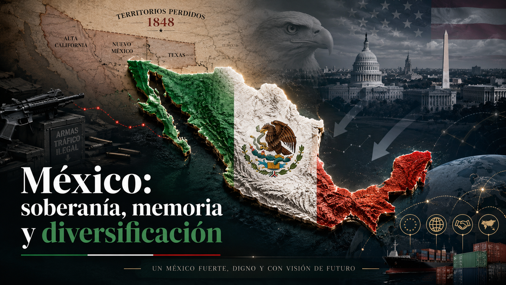 México frente al expansionismo de Estados Unidos: soberanía, memoria histórica y diversificación
